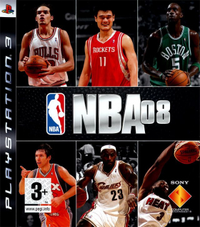 couverture jeu vidéo NBA 08