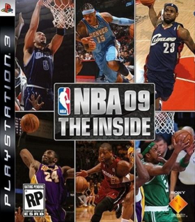 couverture jeu vidéo NBA 09 : The Inside