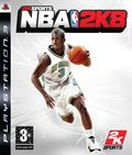 couverture jeu vidéo NBA 2K8
