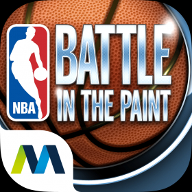 couverture jeu vidéo NBA Battle in the Paint