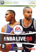 couverture jeu vidéo NBA Live 08