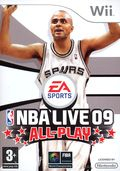 couverture jeu vidéo NBA Live 09 All-Play