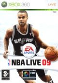 couverture jeu vidéo NBA Live 09