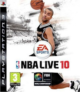 couverture jeu vidéo NBA LIVE 10