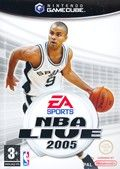 couverture jeu vidéo NBA Live 2005