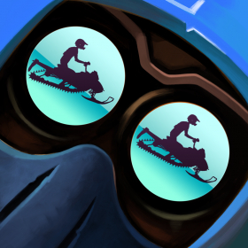 couverture jeu vidéo Neige Mobile Ruses Grabuge : Frais Poudre Rails et Sentiers Free