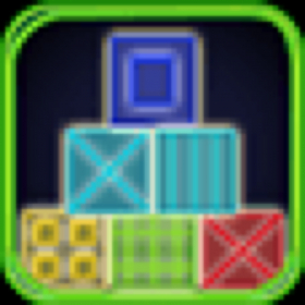 couverture jeu vidéo Neon Cube Stacker – Free version