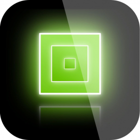 couverture jeu vidéo Neon Geometry - Quick Reckless Super Difficult Indie Space Game