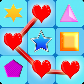 couverture jeu vidéo Neon Glow Shapes Puzzle: Threes a Match! Pro
