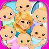 couverture jeu vidéo Newborn Baby Sextuplets - My Six New Baby Infant Care & Mommy Pregnancy Games