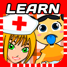 couverture jeu vidéo Newborn Doctor and Nurse Clinic & Daycare - maternity preschooler teaching games ( 2 yrs + )