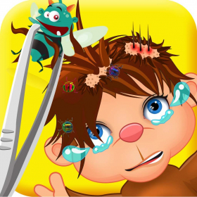 couverture jeu vidéo Newborn Pet Mommy's Hair Doctor - my new born baby salon & spa games for kids