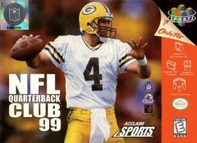 couverture jeu vidéo NFL Quarterback Club 99