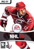 couverture jeu vidéo NHL 08