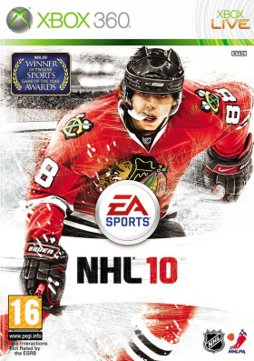 couverture jeu vidéo NHL 10