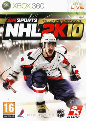 couverture jeu vidéo NHL 2K10