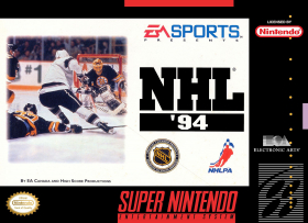 couverture jeu vidéo NHL &#039;94