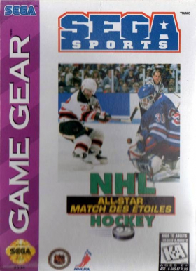 couverture jeu vidéo NHL All Star Hockey