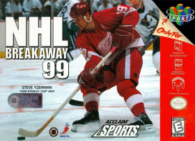 couverture jeu vidéo NHL Breakaway 99