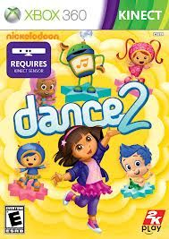 couverture jeu vidéo Nickelodeon dance 2