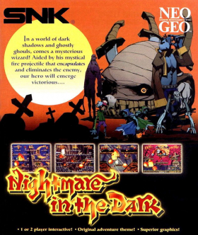 couverture jeu vidéo Nightmare In The Dark