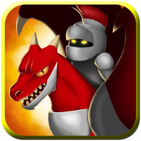 couverture jeu vidéo Nimble Fantaisie Chevalier Dragon vs monstre Evil - Uni de Dark Trône Summoner - iPhone / iPad jeu Pro Edition