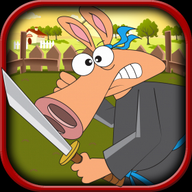 couverture jeu vidéo Ninja Adolescent Combattant d'Animaux - Épique Mission de Sauvegarde de la Ferme