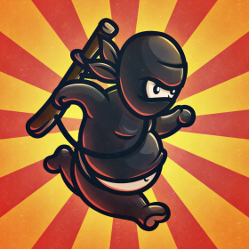 couverture jeu vidéo Ninja agile - jeu d'action cool