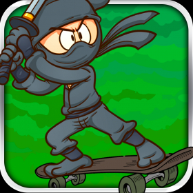 couverture jeu vidéo Ninja autoroute à roulettes