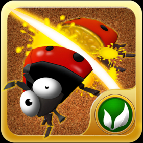 couverture jeu vidéo Ninja Bugs: PLUS! - The Fun and Popular free Chop and Slice it Game