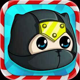 couverture jeu vidéo Ninja Candy Town -  Jumping and Cannon Shooting Free Game