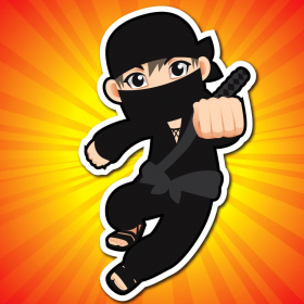 couverture jeu vidéo Ninja Combat - Beat The Clumsy Samurai