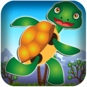couverture jeu vidéo Ninja Courir Turtle - Run and Jump In The Fun Dojo (jeu 3D pour les enfants)