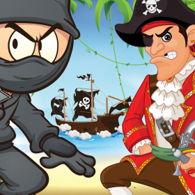 couverture jeu vidéo Ninja Dad!