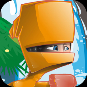 couverture jeu vidéo Ninja épée collecter des trésors PRO