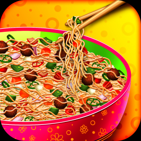 couverture jeu vidéo Ninja fabricant de nouille - sans jeu de cuisine pour les enfants