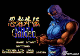 couverture jeu vidéo Ninja Gaiden Genesis