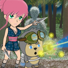 couverture jeu vidéo Ninja Girl: RPG Defense