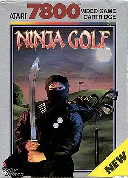 couverture jeu vidéo Ninja Golf