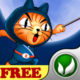 couverture jeu vidéo Ninja Kitty Jumper Free
