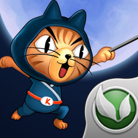 couverture jeu vidéo Ninja Kity Jump