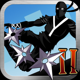 couverture jeu vidéo Ninja Parkour Dash 2: Escaping Vector Samurai Shurikens Fight