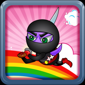 couverture jeu vidéo Ninja Rainbow