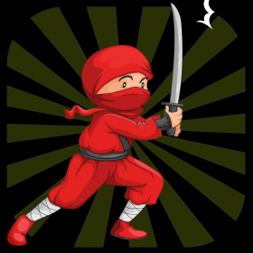 couverture jeu vidéo Ninja Shuriken Thrower - Flick Samurai Battle Saga FREE by The Other Games