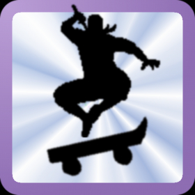 couverture jeu vidéo Ninja skateboard game