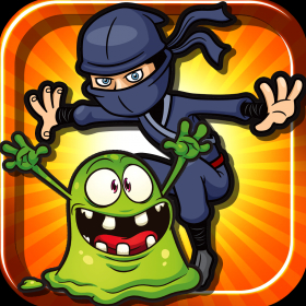 couverture jeu vidéo Ninja Skip: Jump on Lilies - Fun Jumping Racing Game (Best Free Kids Games)