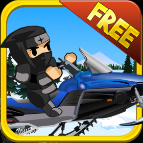 couverture jeu vidéo Ninja Snow Racer Free