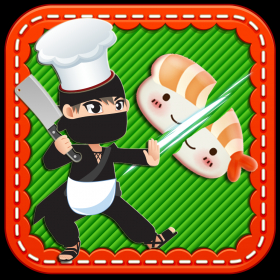 couverture jeu vidéo Ninja tranchez la cuisine chef Crazy illimité trancheuse Pro