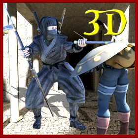 couverture jeu vidéo Ninja ville guerrier rpg de chasse