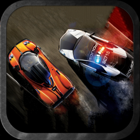 couverture jeu vidéo Nitro Police Chase Pro : Smash Traffic Racing